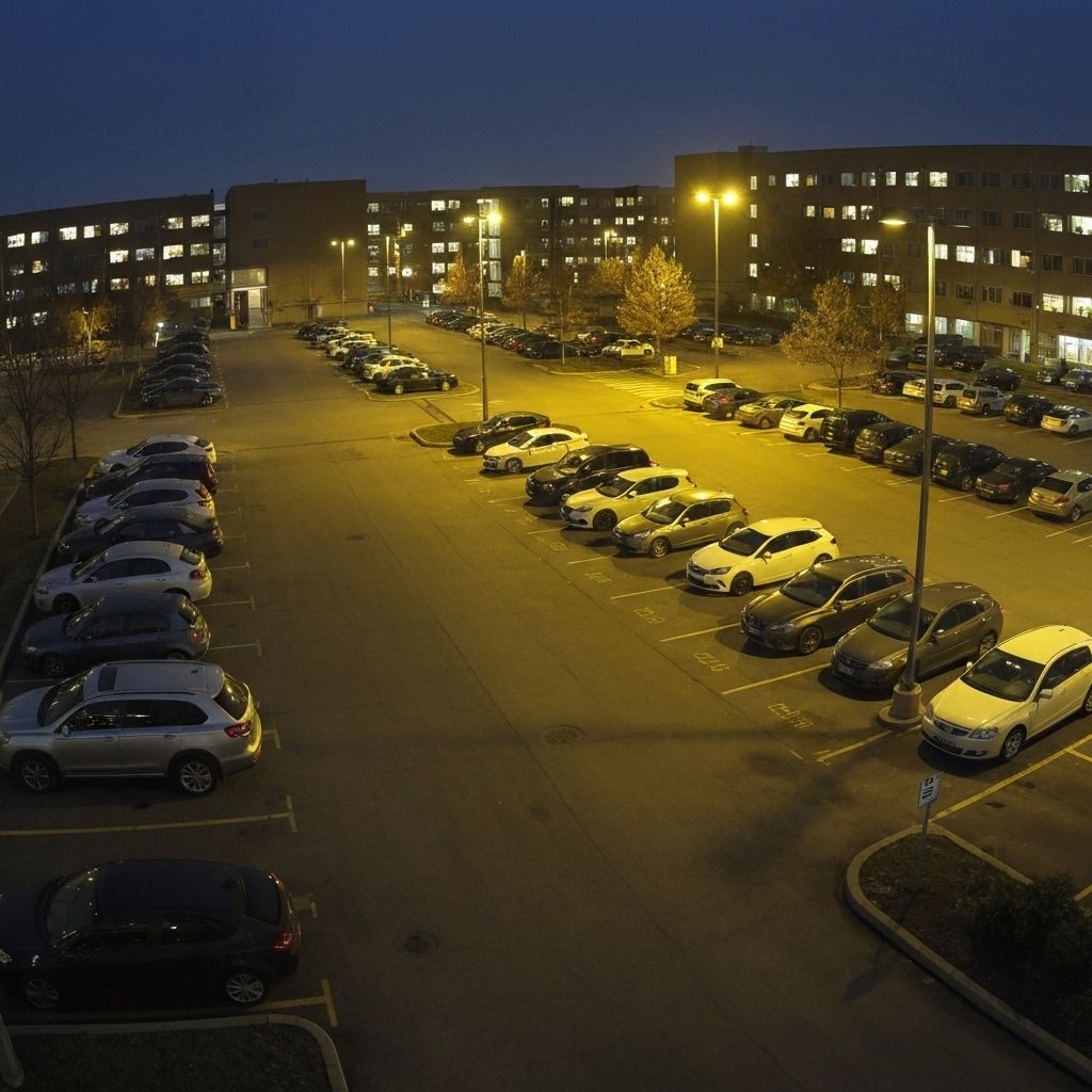 East Parking camera view